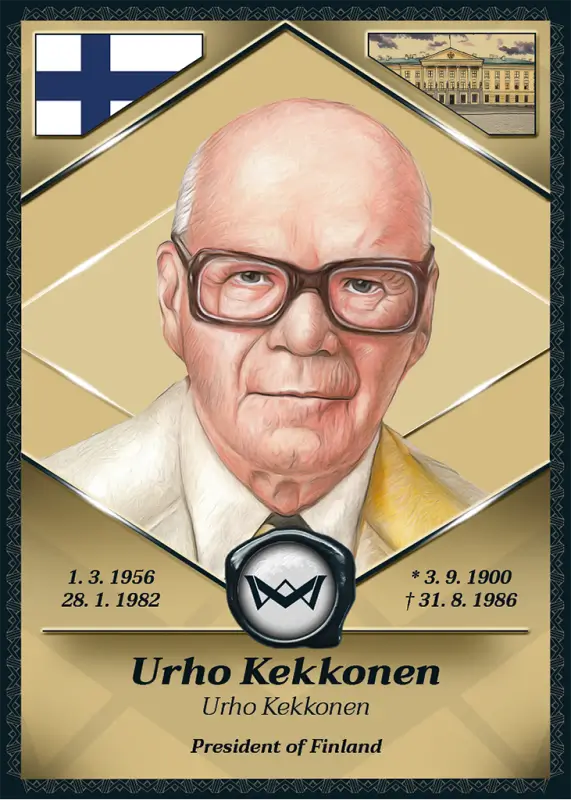 Urho Kekkonen · Base · World’s Monarchs 1. série