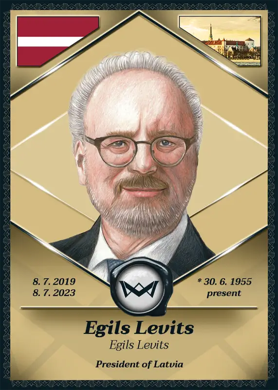 Egils Levits · Base · World’s Monarchs 1. série