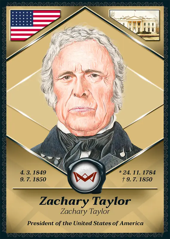 Zachary Taylor · Base · World’s Monarchs 1. série