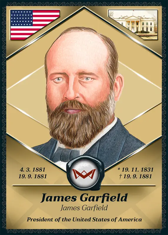 James Garfield · Base · World’s Monarchs 1. série