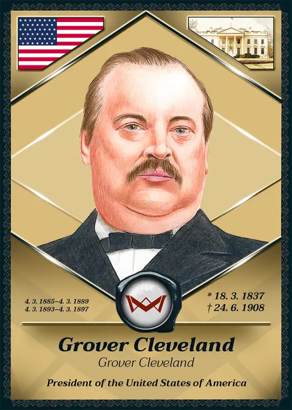 Grover Cleveland · Base · World’s Monarchs 1. série
