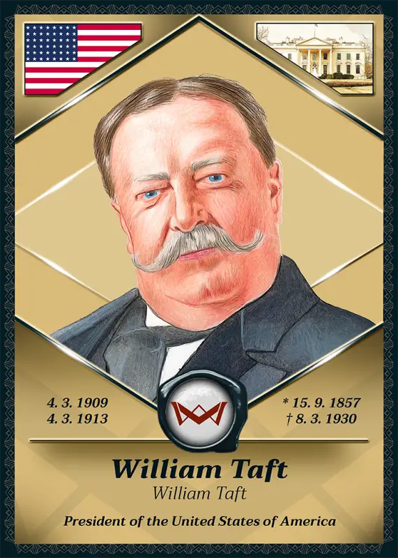 William Howard Taft · Authentic Relic Small · 2RL-35s