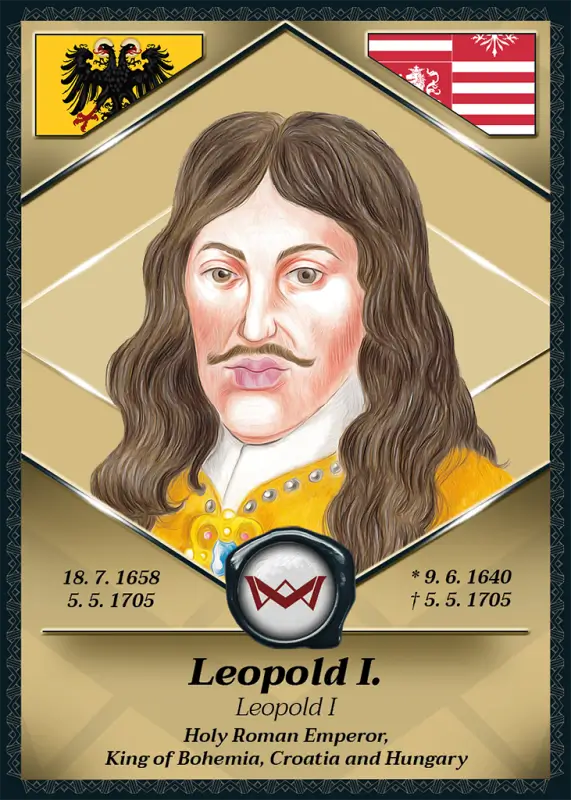 Leopold I · Authentic Relic Small · World’s Monarchs 2. série