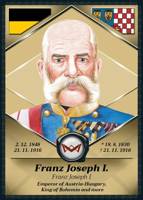 Franz Joseph I · Gold Glitter /40 · 1VG-27