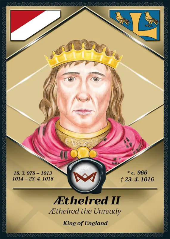 Æthelred the Unready · Base · World’s Monarchs 1. série