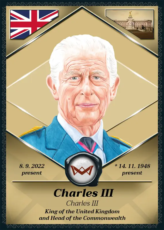 Charles III · Gold Glitter /40 · 1VG-48