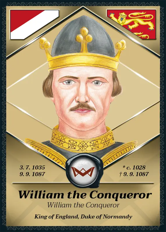 William the Conqueror · Gold Glitter /40 · 1VG-04
