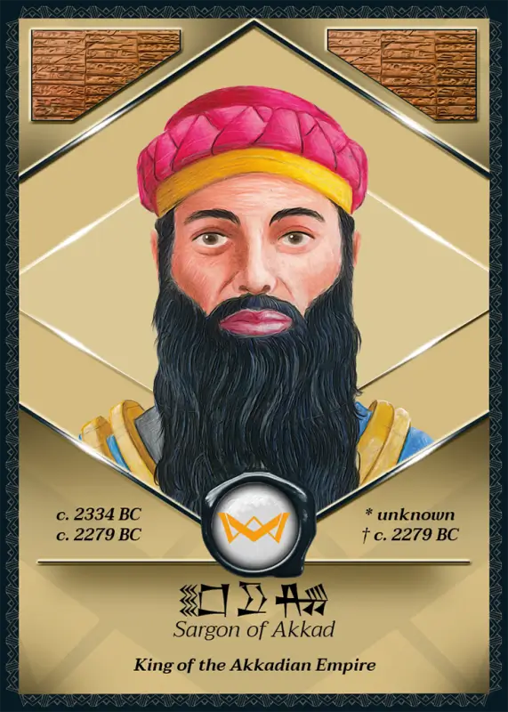 Sargon of Akkad · Base · World’s Monarchs 1. série