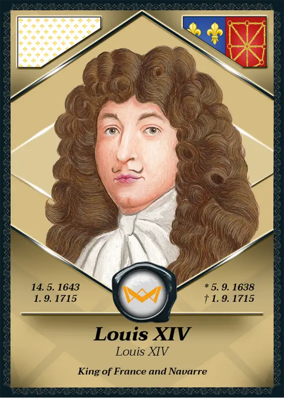 Louis XIV · Gold Glitter /40 · 1VG-50