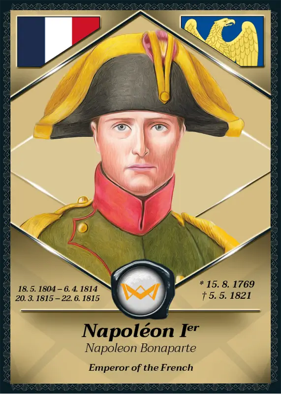 Napoleon Bonaparte · Gold Glitter /40 · 1VG-19