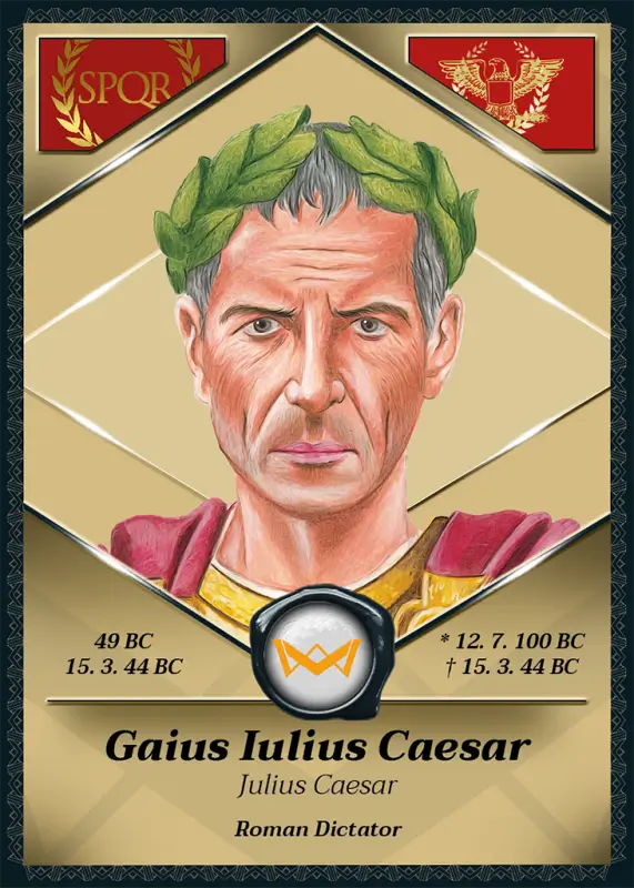 Julius Caesar · Gold Glitter /40 · 1VG-24