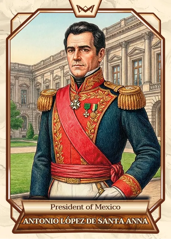 Antonio Lopez de Santa Anna · Base · 2BA-033