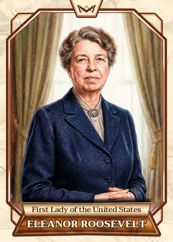 Eleanor Roosevelt · Base · World’s Monarchs 2. série