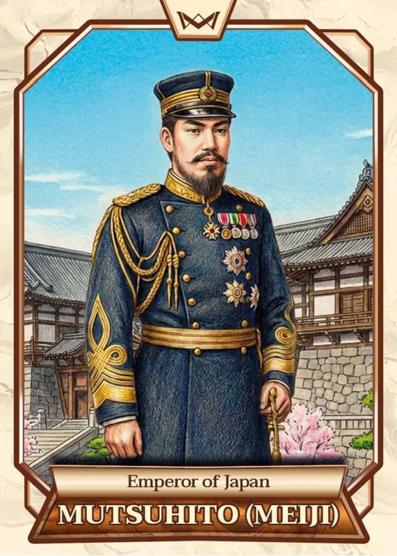 Mutsuhito/Meiji · Gold Glitter /40 · 1VG-11