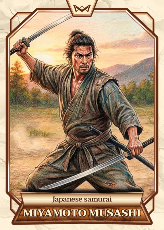 Miyamoto Musashi · Base · World’s Monarchs 2. série