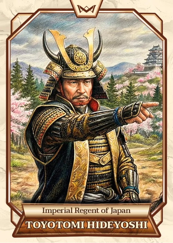 Toyotomi Hideyoshi · Rainbow Gold /35 · 2RG-069