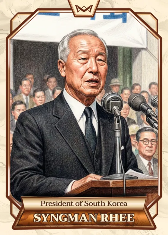Syngman Rhee · Rainbow Gold /35 · 2RG-070