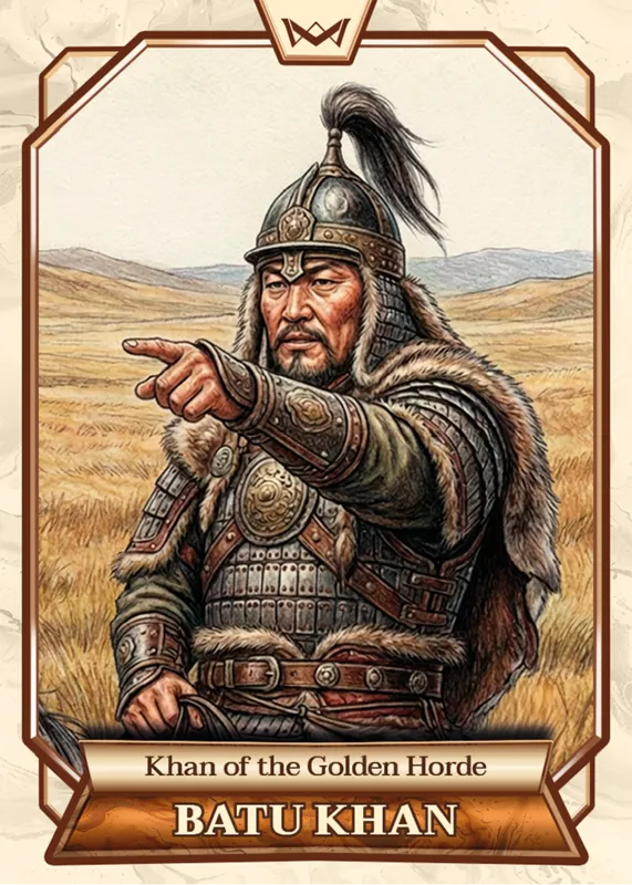 Batu Khan · Rainbow Gold /35 · 2RG-076