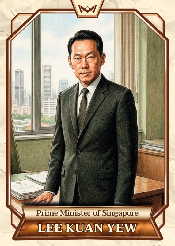 Lee Kuan Yew · Rainbow Gold /35 · 2RG-077