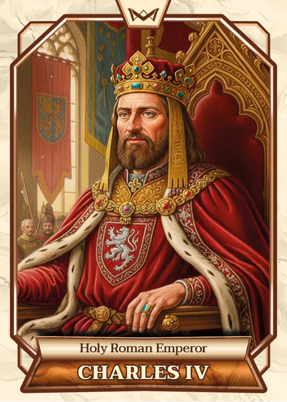 Charles IV · Rainbow Gold /35 · 2RG-086
