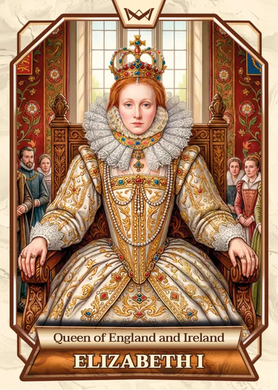 Elizabeth I · Base · World’s Monarchs 2. série