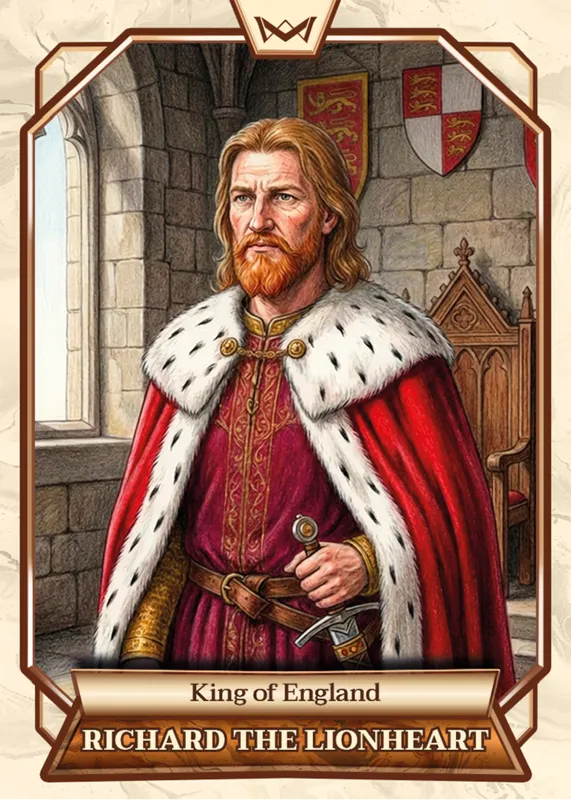 Richard the Lionheart · Kaleidoscope 1/1 · World’s Monarchs 2. série