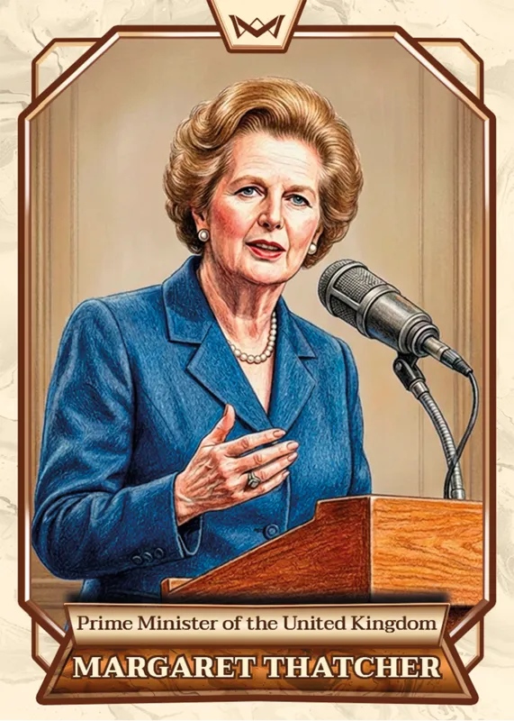 Margaret Thatcher · Authentic Relic Jumbo 1/1 · 2RL-29j