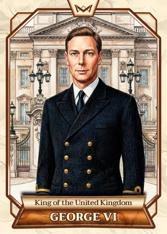 George VI · Rainbow Gold /35 · 2RG-105