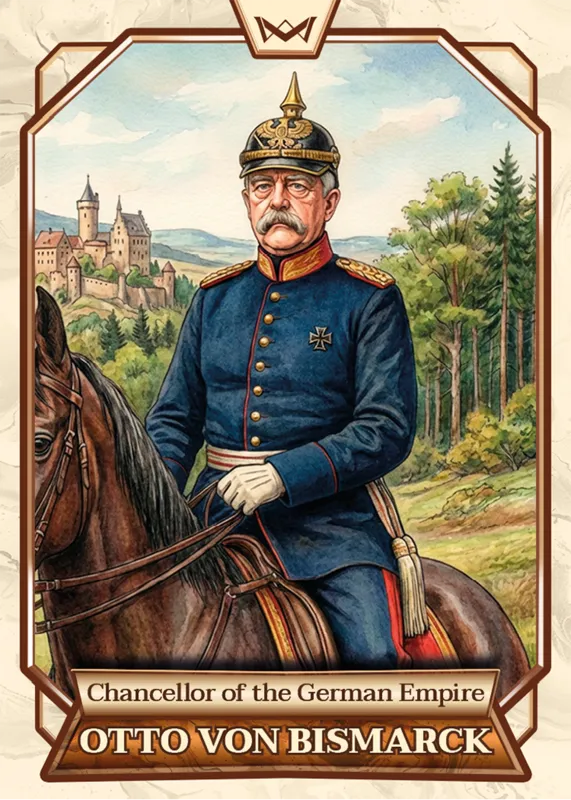 Otto von Bismarck · Rainbow Gold /35 · 2RG-131