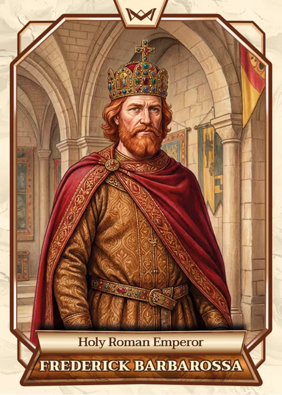 Frederick Barbarossa · Rainbow Gold /35 · 2RG-132