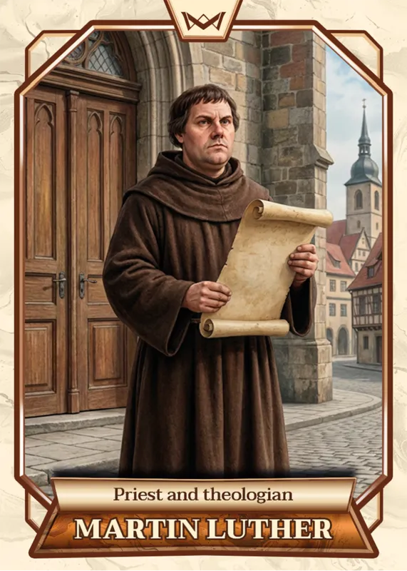 Martin Luther · Rainbow Gold /35 · 2RG-134