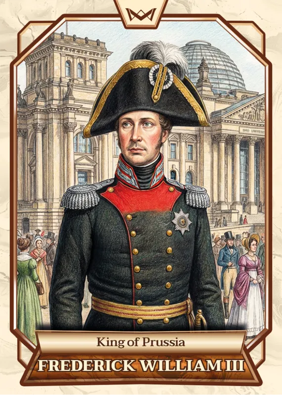 Frederick William III · Rainbow Gold /35 · 2RG-136