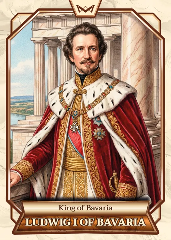 Ludwig I of Bavaria · Rainbow Gold /35 · 2RG-137