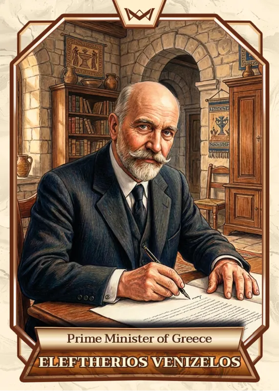 Eleftherios Venizelos · Rainbow Gold /35 · 2RG-144