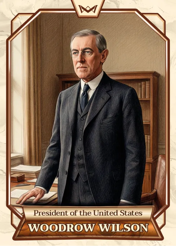 Woodrow Wilson · Rainbow Gold /35 · 2RG-148