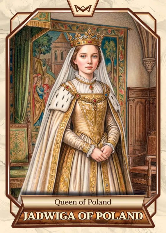 Jadwiga of Poland · Rainbow Gold /35 · 2RG-155