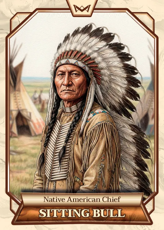 Sitting Bull · Rainbow Gold /35 · 2RG-174