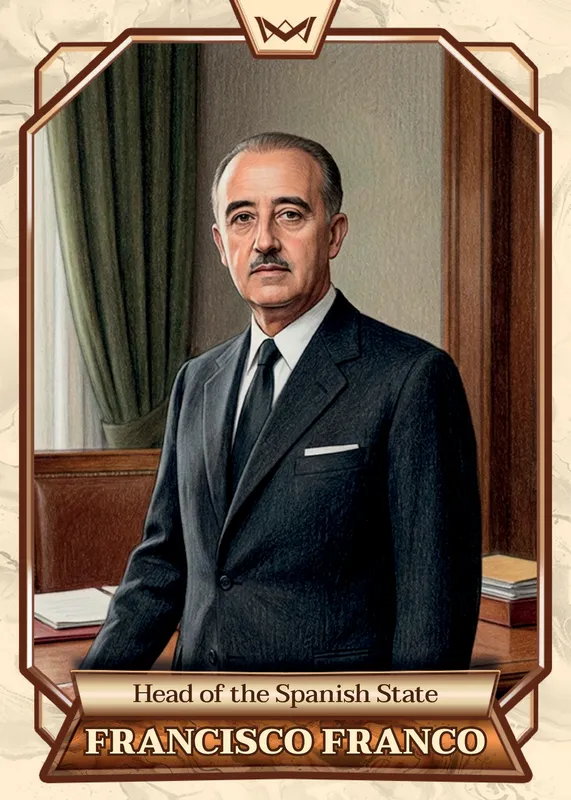 Francisco Franco · Rainbow Gold /35 · 2RG-176