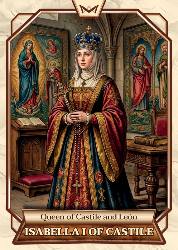 Isabella I of Castile · Rainbow Gold /35 · 2RG-178