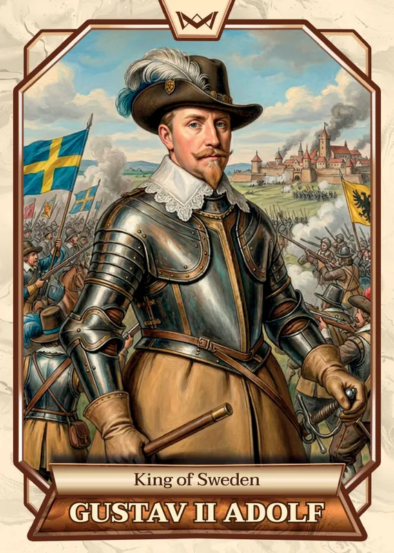 Gustav II Adolf · Rainbow Gold /35 · 2RG-180