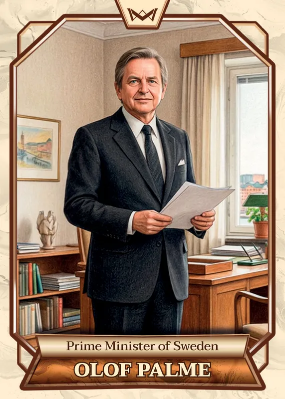 Olof Palme · Rainbow Gold /35 · 2RG-182