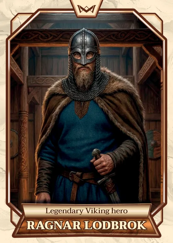 Ragnar Lodbrok · Rainbow Gold /35 · 2RG-183