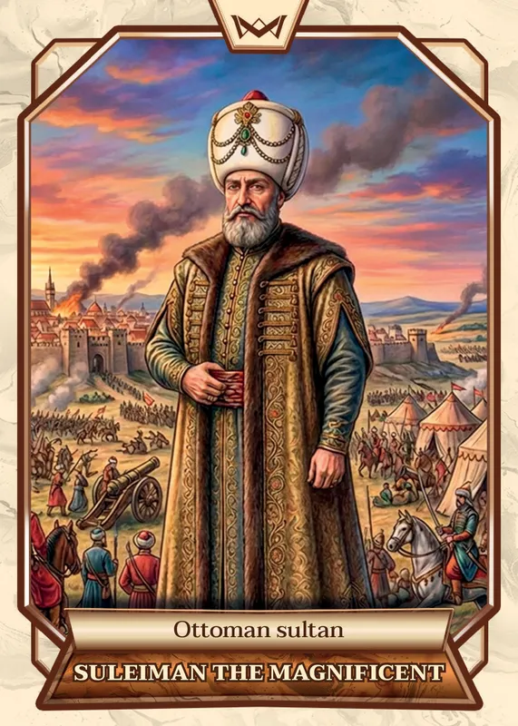 Suleiman the Magnificent · Rainbow Gold /35 · 2RG-185