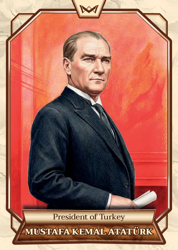 Mustafa Kemal Atatürk · Rainbow Gold /35 · 2RG-186