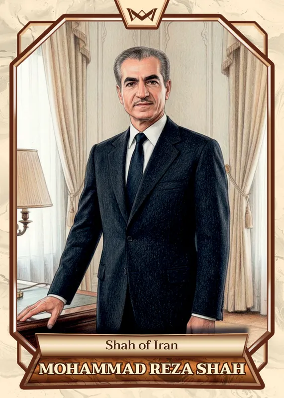 Mohammad Reza Shah · Rainbow Gold /35 · 2RG-194