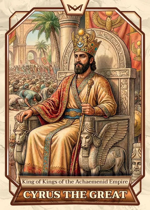 Cyrus the Great · Rainbow Gold /35 · 2RG-198
