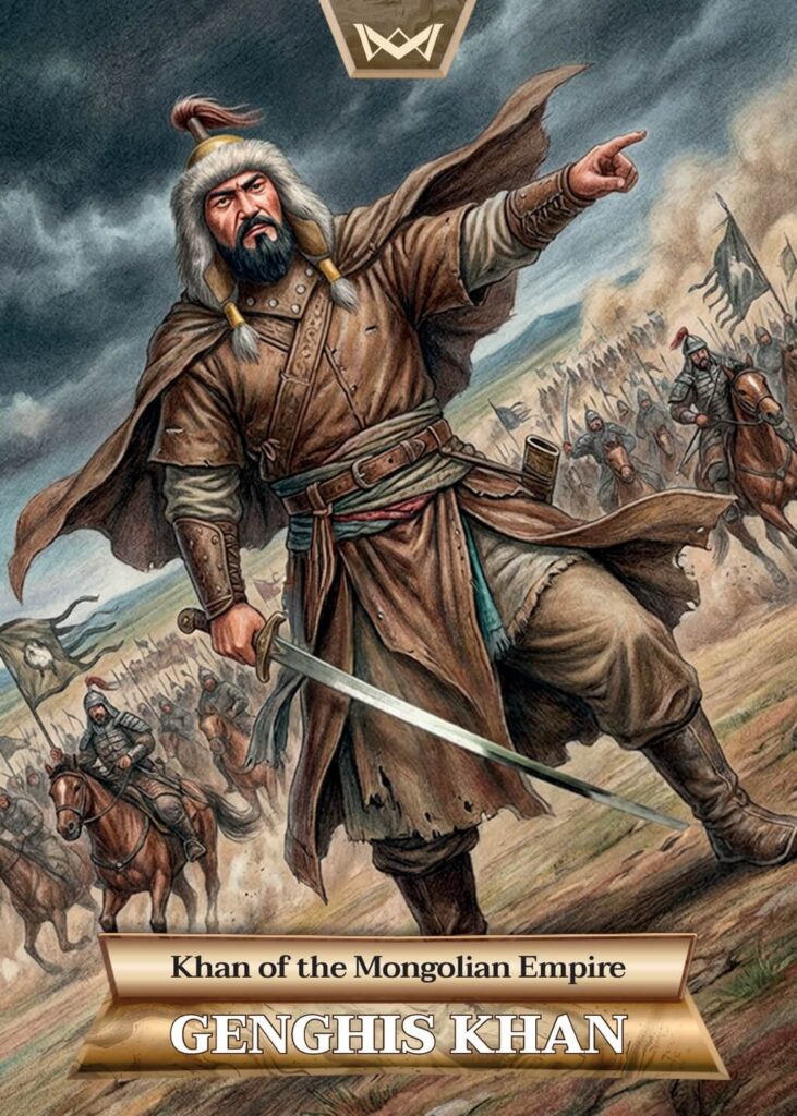 Genghis Khan · FullArt Rainbow 1/1 · 2FR-06
