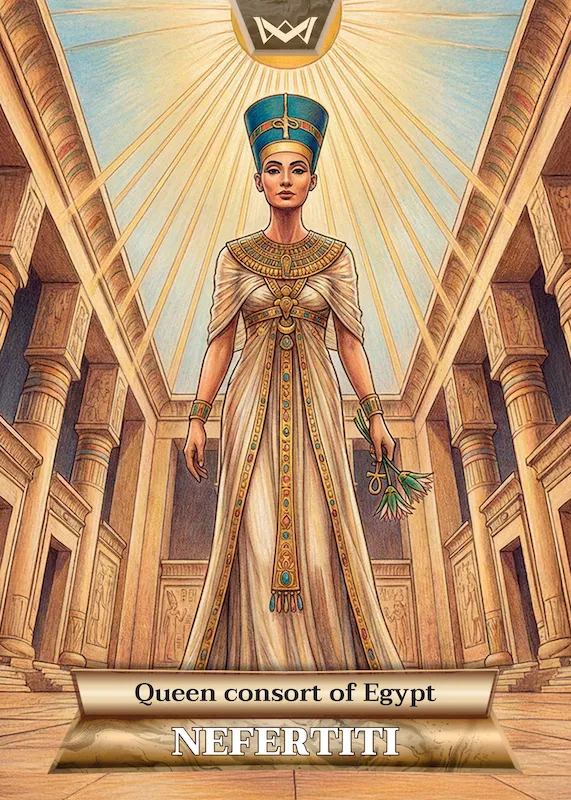 Nefertiti · FullArt Rainbow 1/1 · 2FR-07