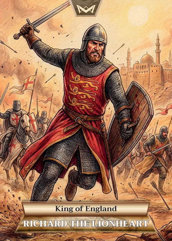 Richard the Lionheart · FullArt Rainbow 1/1 · 2FR-11