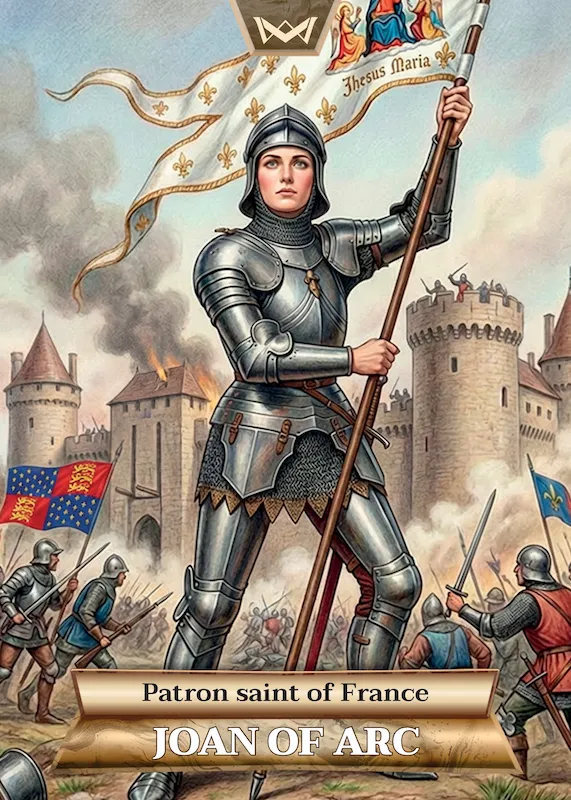 Joan of Arc · FullArt Rainbow 1/1 · 2FR-14